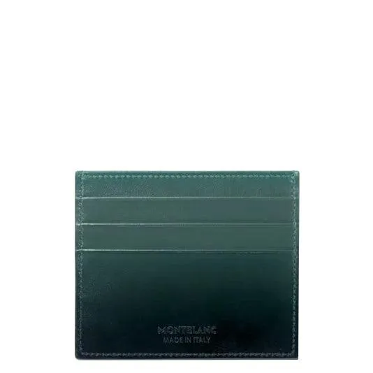 MONTBLANC CARD CARD 6 British green Meisterstück compartments 198275