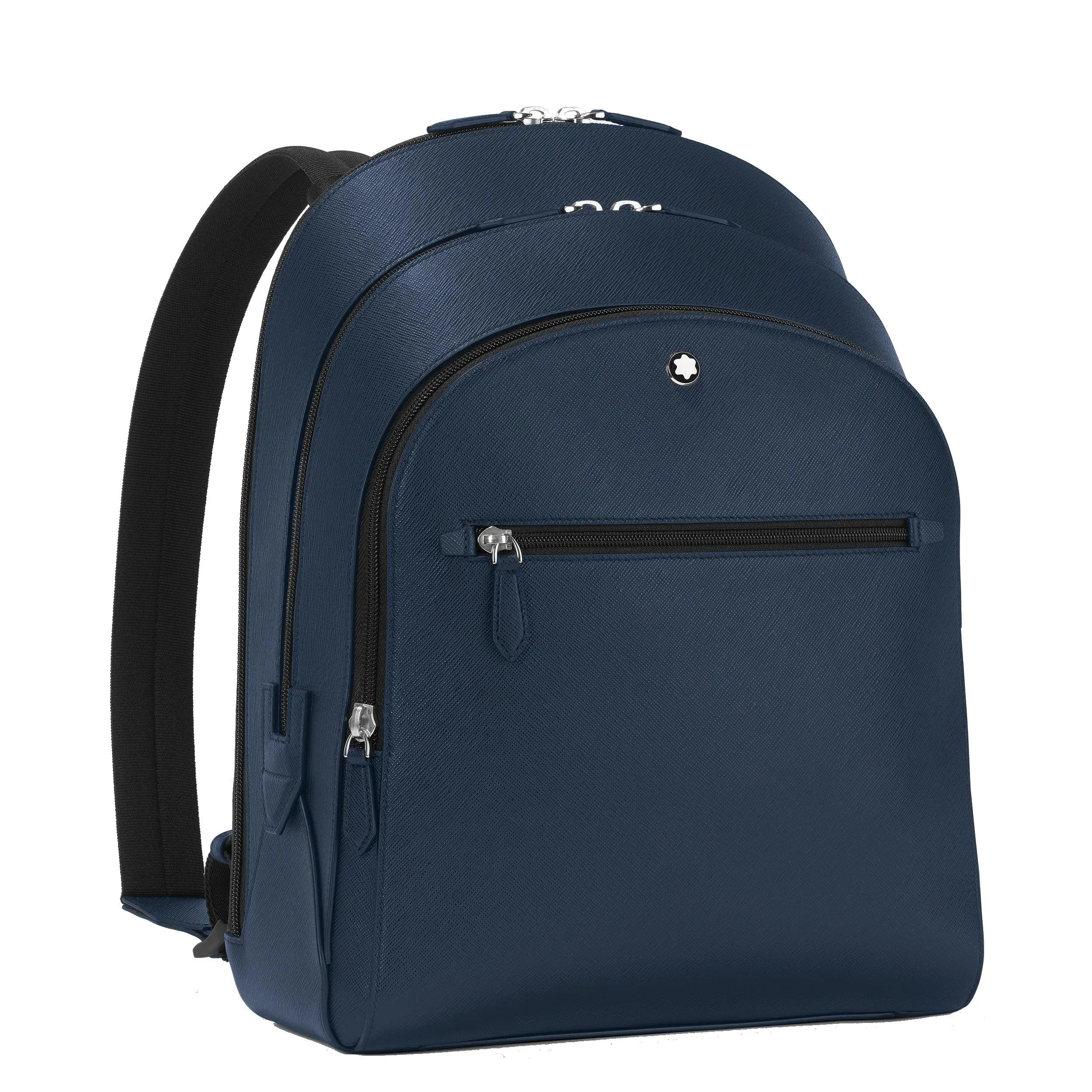 Montblanc Medio backpack 3 blue tailoring compartments 131716