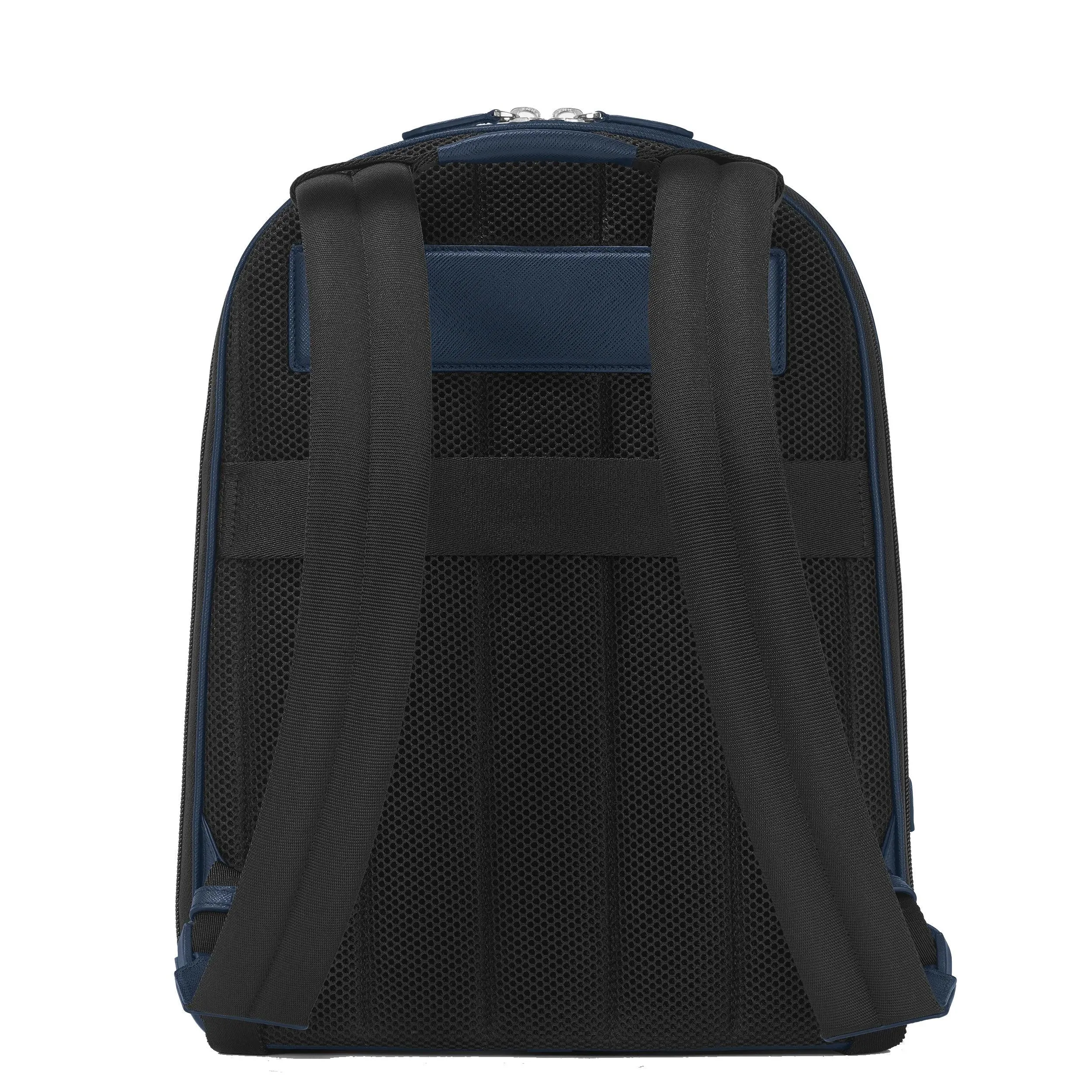 Montblanc Medio backpack 3 blue tailoring compartments 131716