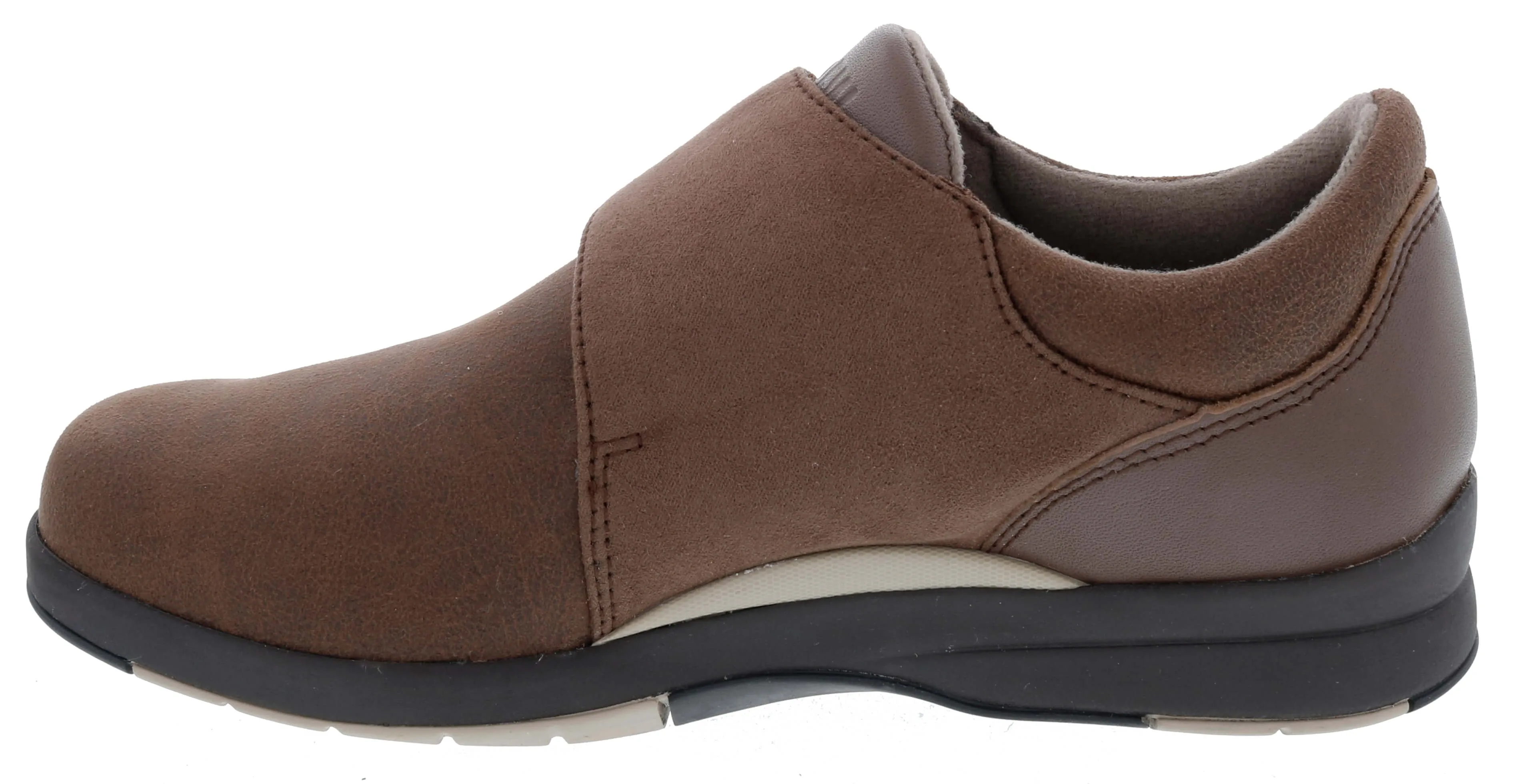 MOONWALK Brown Stretch Leather