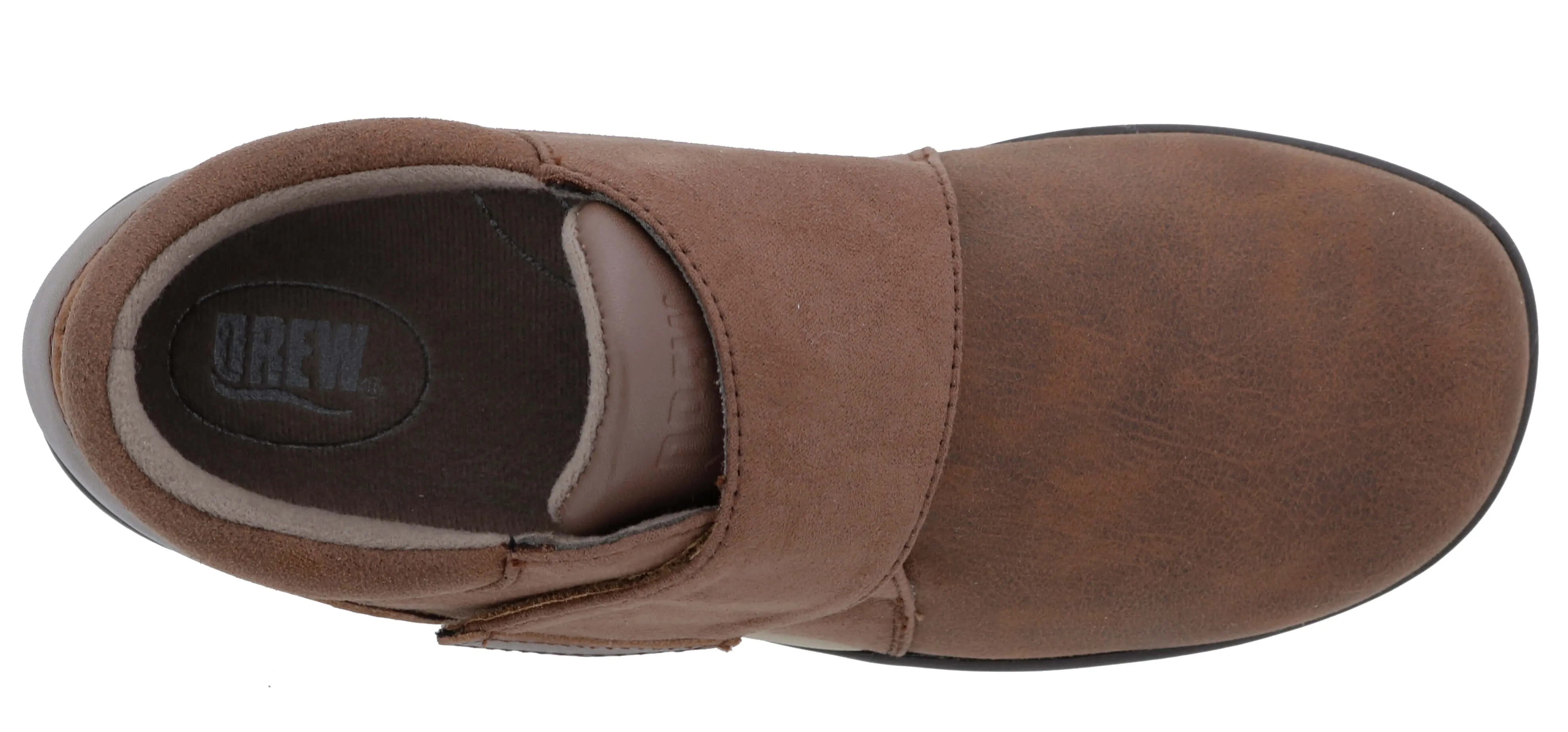 MOONWALK Brown Stretch Leather