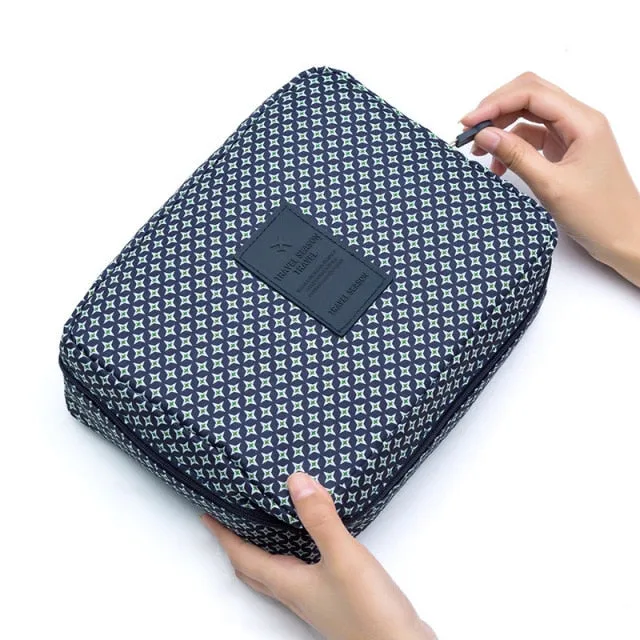 Multifunction Women Outdoor Storage Bag Toiletries Organize Cosmetic Bag Portable Waterproof Female Travel Make Up Cases
