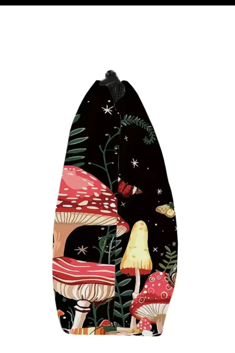 Mushroom cosmetic bag
