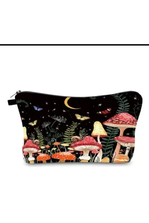 Mushroom cosmetic bag