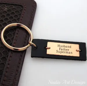 My Superman Keychain - Custom Key chain