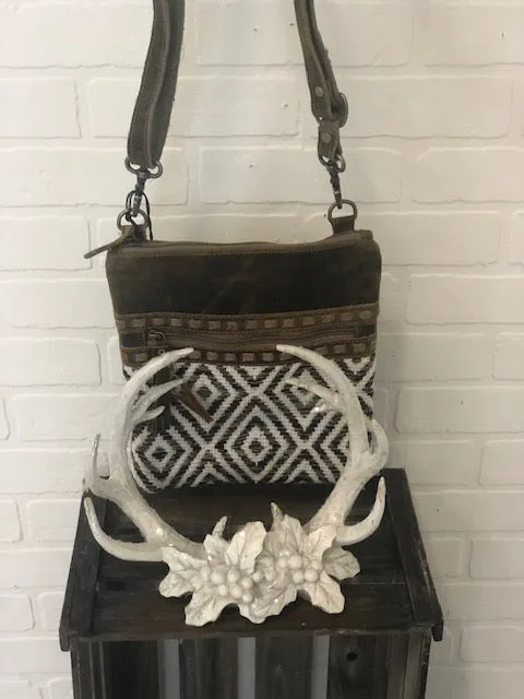 Myra Sand Weaver Small & Crossbody Bag