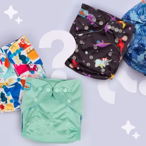 Mystery 4 Pack Cloth Diapers