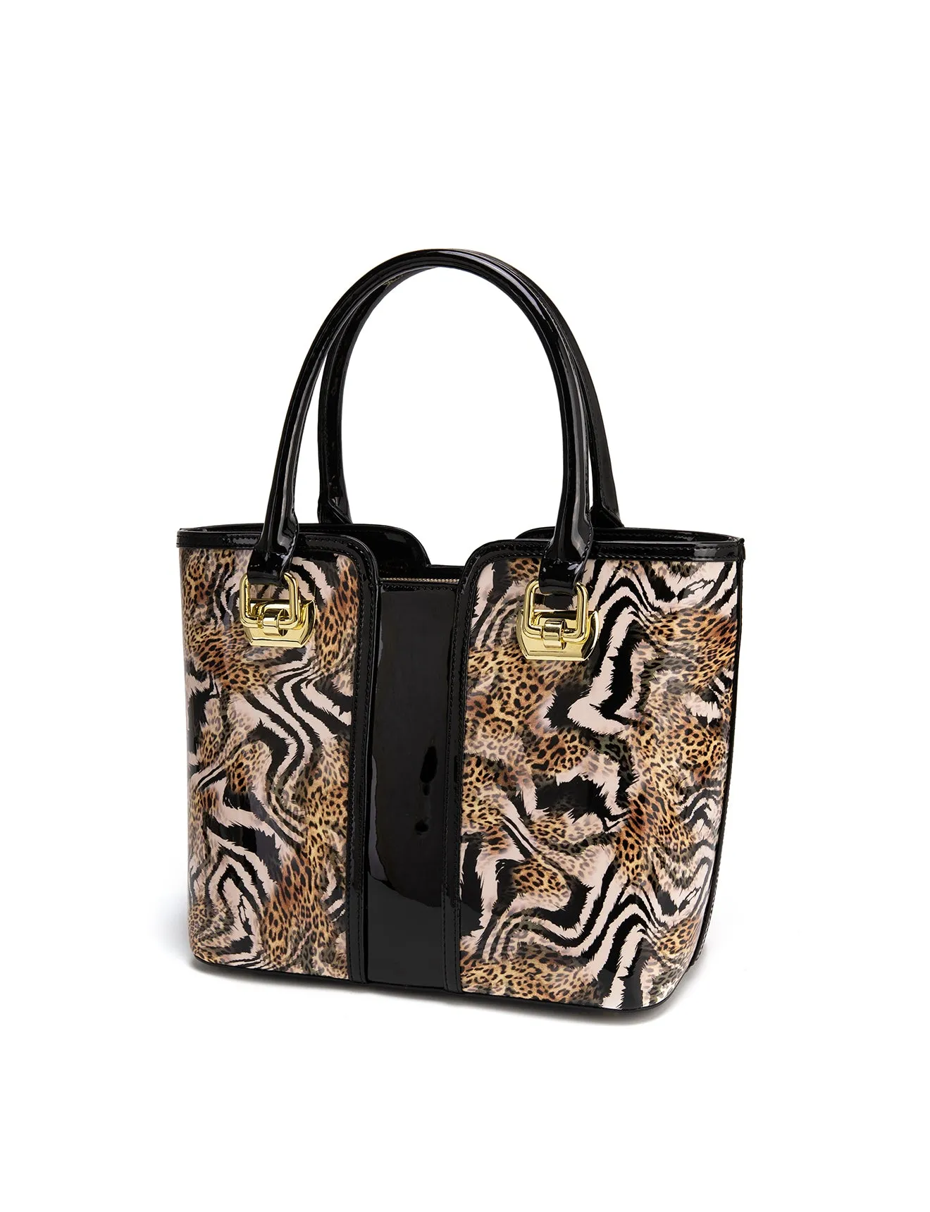 NALA MED GRIP HANDLE LEATHER BAG- SF5-0292