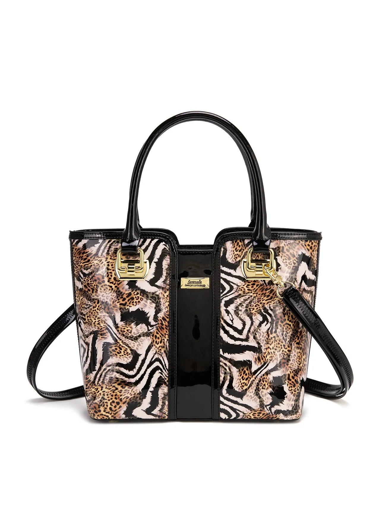 NALA MED GRIP HANDLE LEATHER BAG- SF5-0292