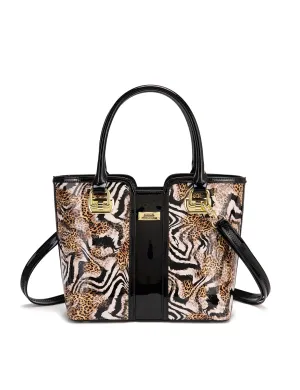 NALA MED GRIP HANDLE LEATHER BAG- SF5-0292