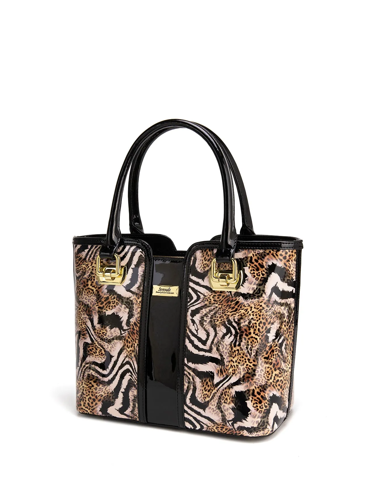 NALA MED GRIP HANDLE LEATHER BAG- SF5-0292