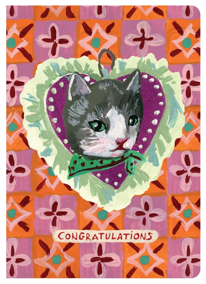 Nathalie Lete Greeting Card - Congratulations 01