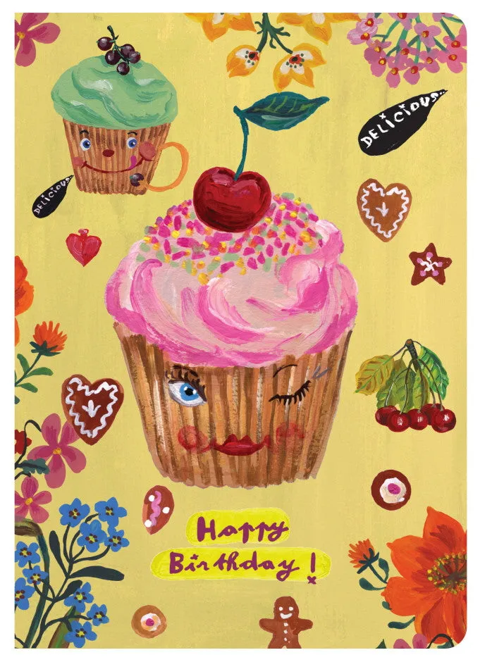 Nathalie Lete Greeting Card - Happy Birthday 03