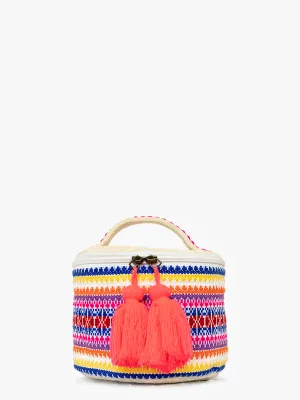 Naya Round Cotton Bag w/ Tassel Zip