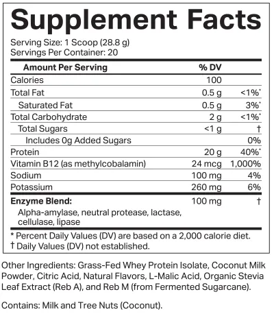 New! Clear Protein  