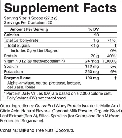 New! Clear Protein  