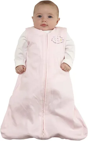 New HALO SleepSack 100-Percent Cotton Wearable Blanket Large Light Pink, 12-18 Months!