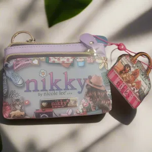 NIcole lee Nikki World coin purse