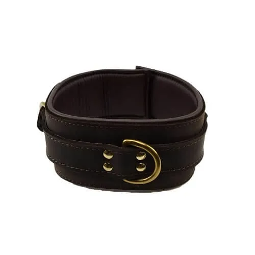 Nubuck Leather Collar