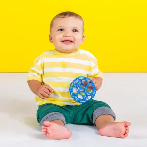 O Ball 4" Rattle - Blue