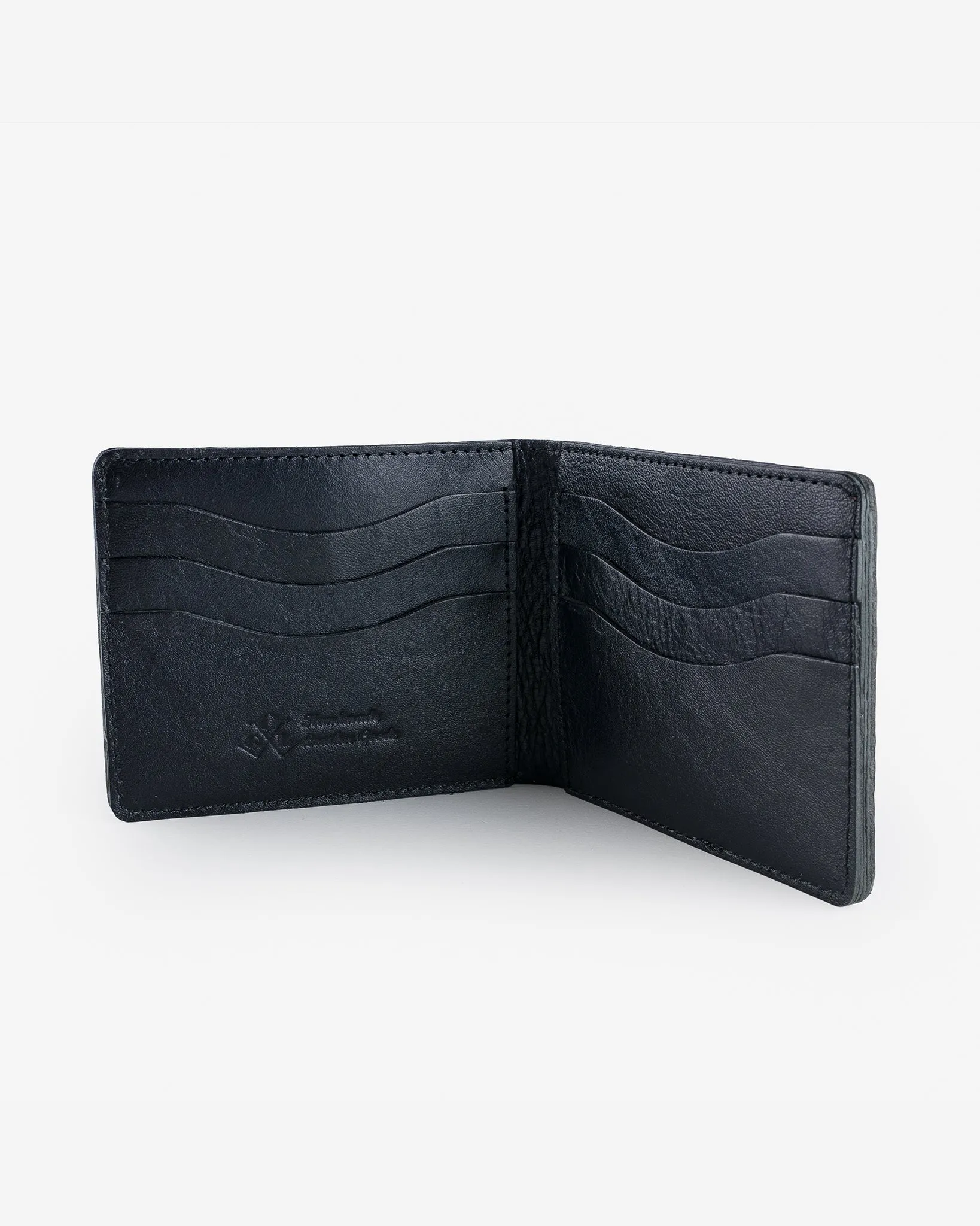 OGL Kingsman Classic Bi Fold Wallet - Tumbled Black