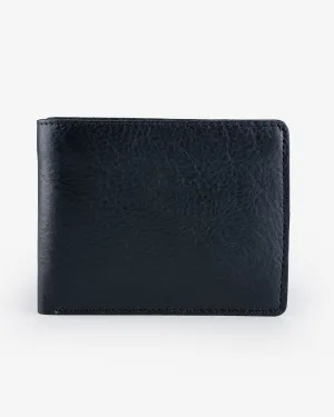 OGL Kingsman Classic Bi Fold Wallet - Tumbled Black