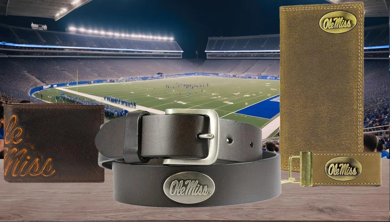 Ole Miss Rebels Collegiate Woven Ribbon Key Chain. Ole Miss Key Fob. Ole Miss Gift. Hotty Toddy Key Ring. Brass Clasp and O-Ring.