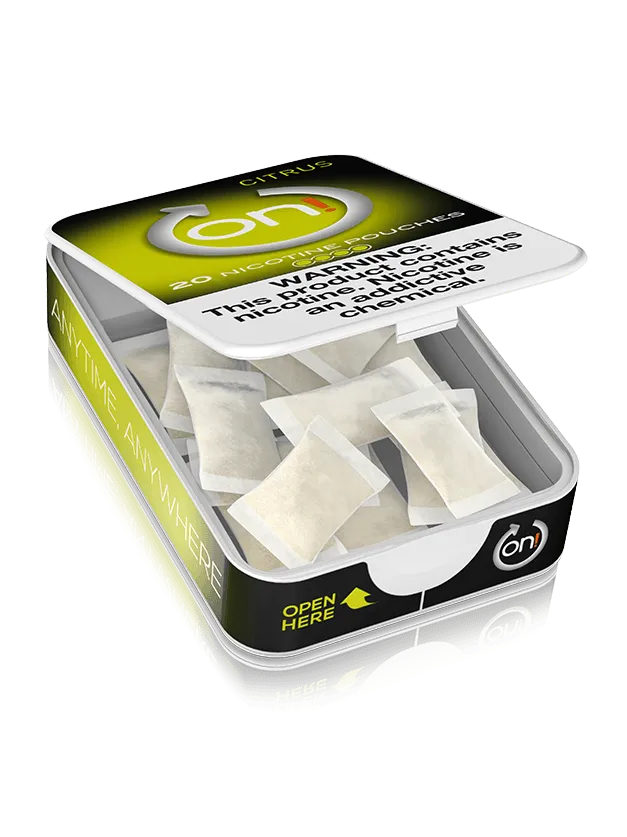 ON! Nicotine Pouches Citrus