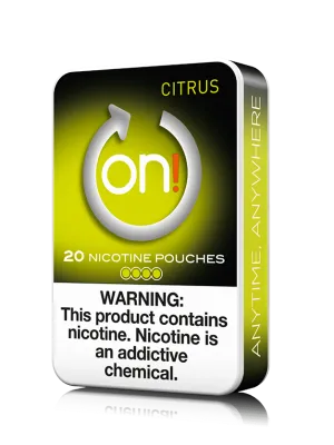 ON! Nicotine Pouches Citrus