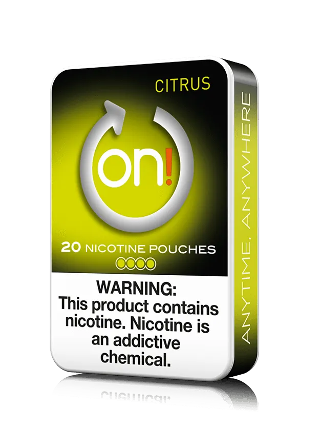 ON! Nicotine Pouches Citrus