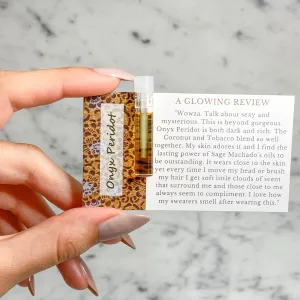 Onyx & Peridot Blend Perfume Oil Concentrate Sample by Sage
