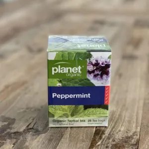 ORGANIC TEA PEPPERMINT 28G