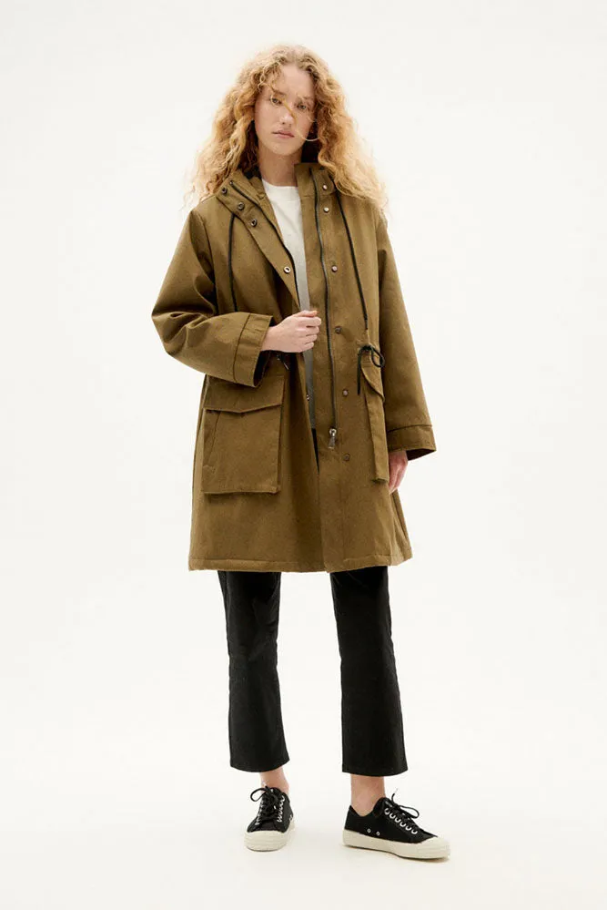 Oversized Parka Coat