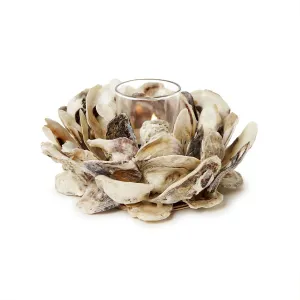 Oyster Votive /Tealight Candleholder