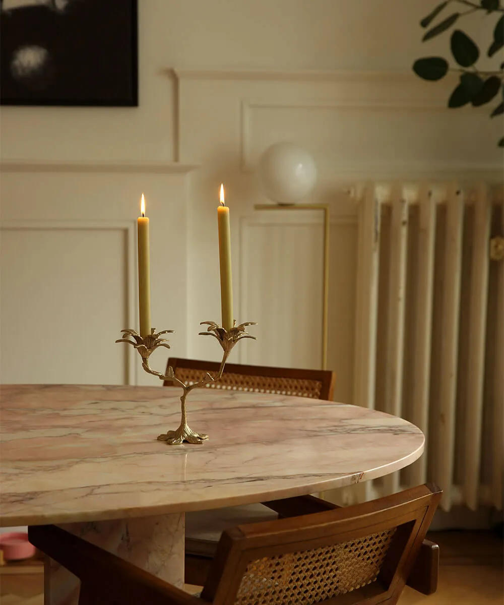 Palash Palm Candle Holder
