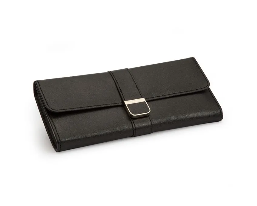 Palermo Jewelry Roll - Black
