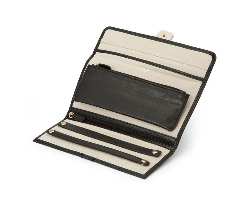 Palermo Jewelry Roll - Black