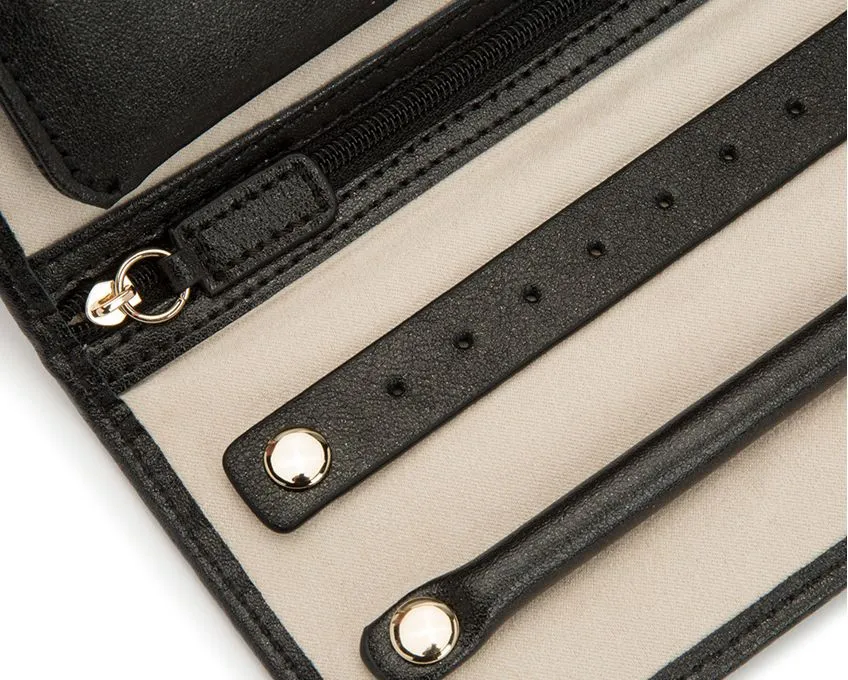 Palermo Jewelry Roll - Black