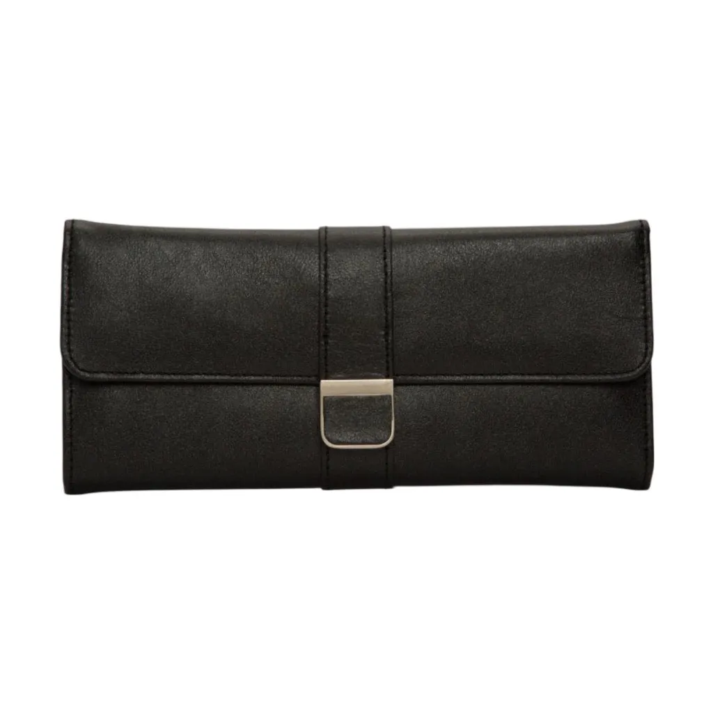 Palermo Jewelry Roll - Black