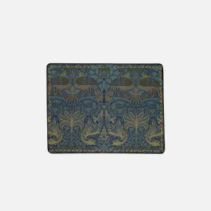 Peacock & Dragon Card Holder Wallet