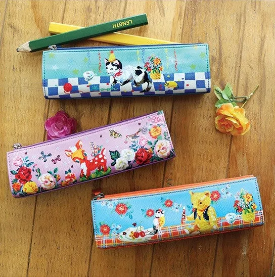 Pencil Case By Nathalie Lete - Kitty