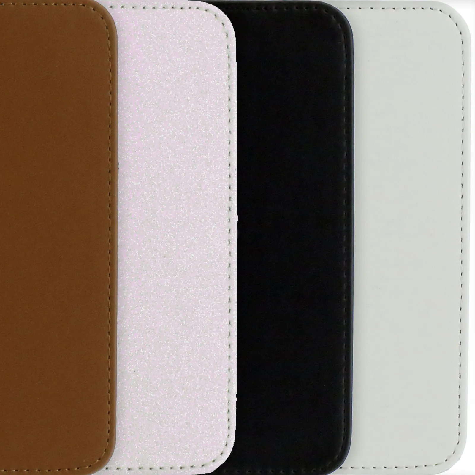 Personalised Passport Case & Tag with Black Marble & Text - Half Print