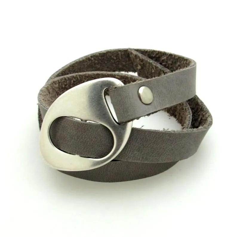 Personalized Leather Bracelet - Fathers Day Gift