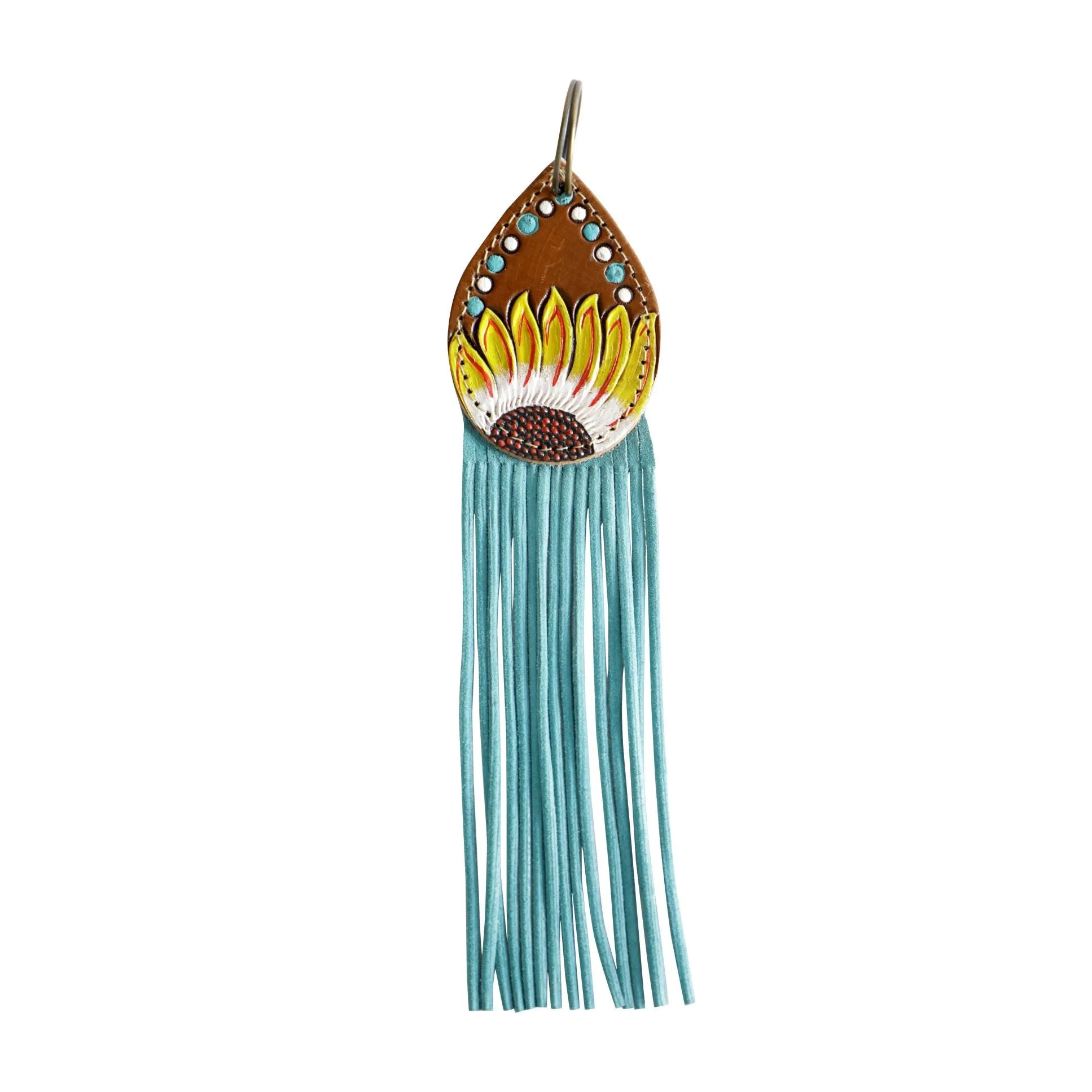 Petals of Sunflowers Keychain