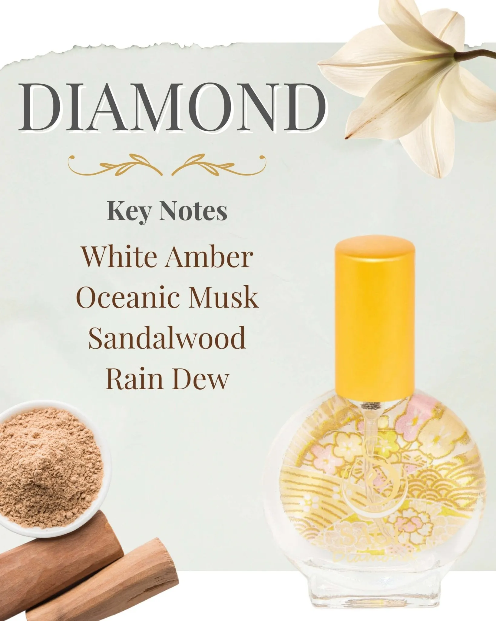 PETITE FRESH TRIO ~ Diamond, Sage, and Turquoise Organic Eau de Toilette Mini Gift Set by Sage