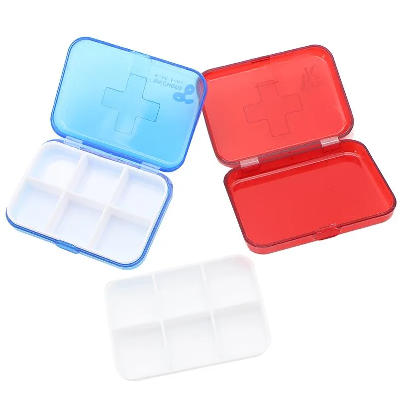 Pill Box With First Aid Logo On Cover
