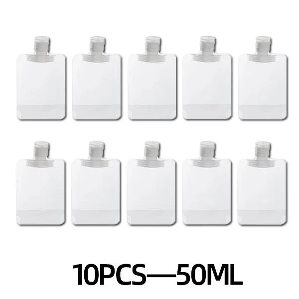 Portable Travel Fluid Makeup Packing Bag(10 Pcs)