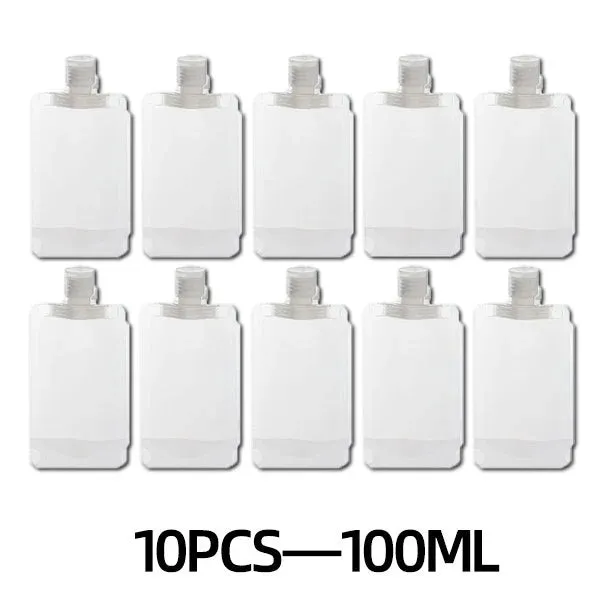 Portable Travel Fluid Makeup Packing Bag(10 Pcs)