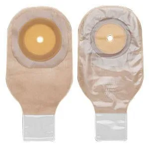 Premier One-Piece Drainable Pouch, Pre-Cut Stoma Opening up to 2-1/2" (64mm), Ultra-Clear 12" (30cm),  Clamp Closure - Box of 10