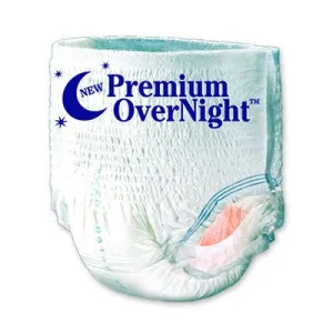 Premium Overnight Disposable Absorbent Underwear Quantity: Large - Pack of 16